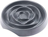 MESSY MUTTS INTERACTIVE SLOW FEEDER GREY 1.75 CUP